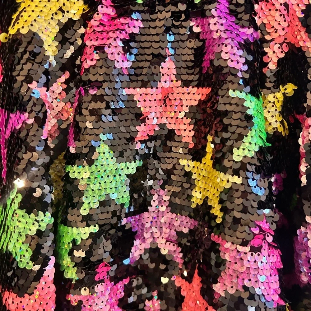 Counting Daisies Girls Hocus Pocus Sequin Dress Size Medium